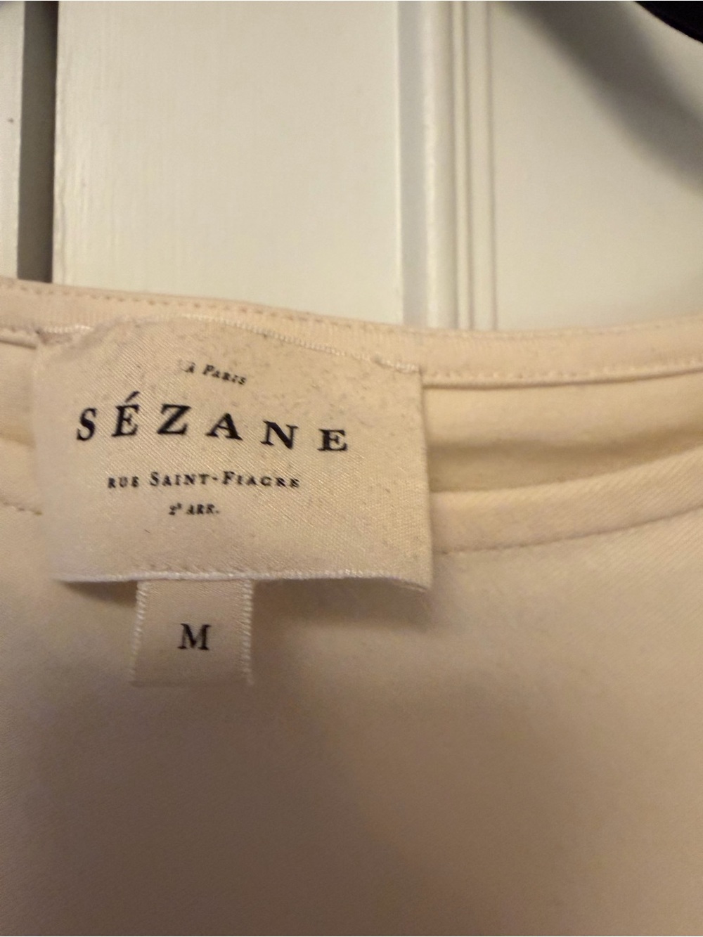 Sezane Pippa Dress in Cream - Picture 6 of 6